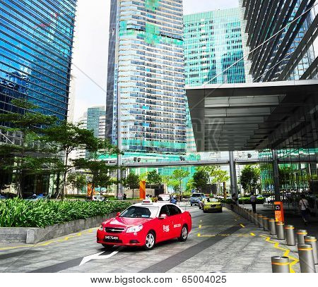 Taxi Cab In Singapore