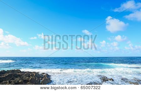 Argentiera rocky coast