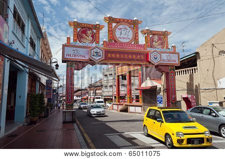 Jonker Street In Malacca