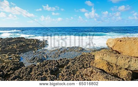 Brown And Yellow Rocks