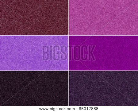Set Of Multicolored Glittering Textures.
