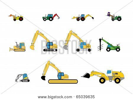 Children's toys digger