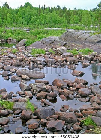 Dry riverbed