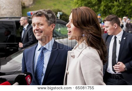 Denmark Prince Frederik And Princess Mary