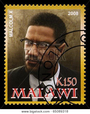 Malcolm X Postage Stamp