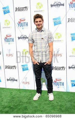 LOS ANGELES - JUL 27:  Jack Griffo at the Variety's Power of Youth  at Universal Studios Backlot on July 27, 2013 in Los Angeles, CA