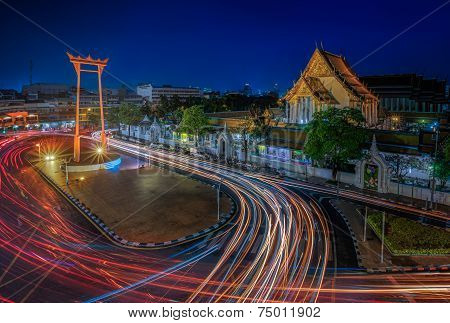 Suthat Temple And The Giant Swing
