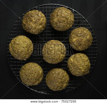 fresh carrot muffins