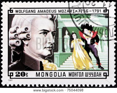 Mozart Stamp