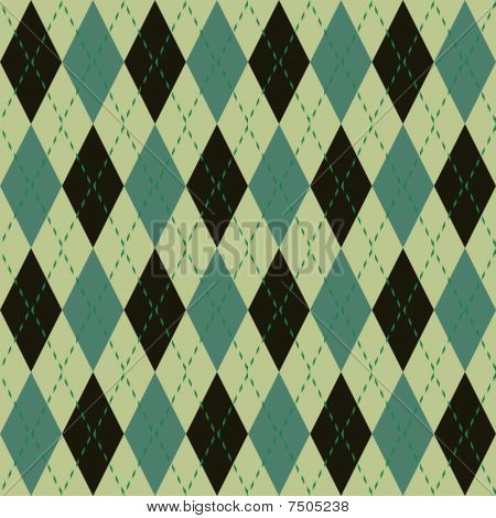 Argyle Bezešvé Pattern