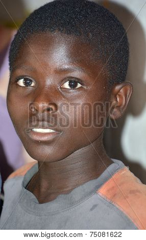child living in town of Bangani