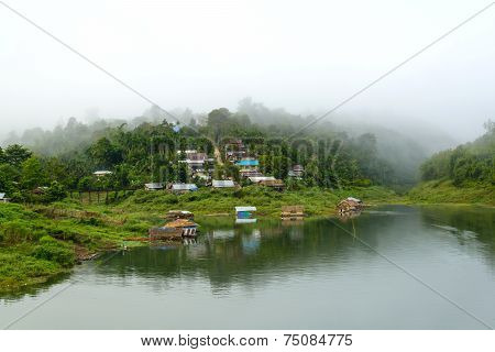 Sangkhlaburi In The Mist