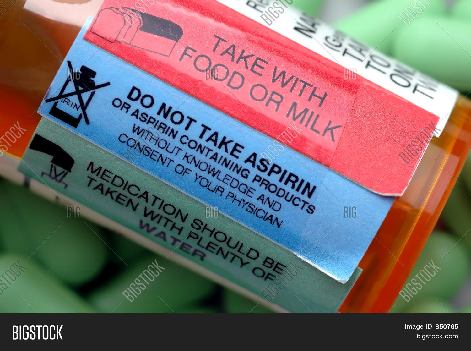 Prescription Label Image & Photo (Free Trial) Bigstock