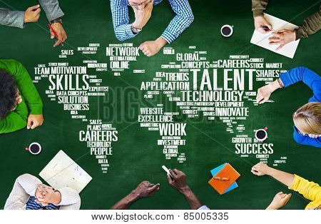 Talent Expertise Genius Skills Professional Concept