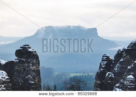 Swiss Saxony With Lilienstein