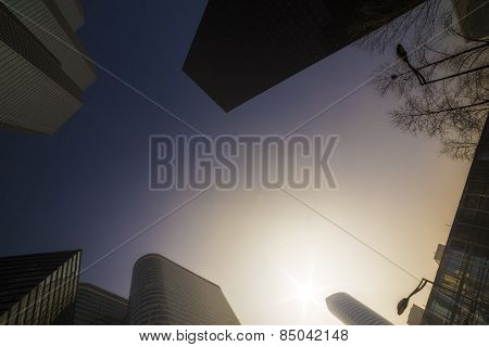 Detail Of Modern Architecture. City Life