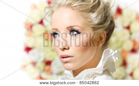 Beauty Visual With Roses