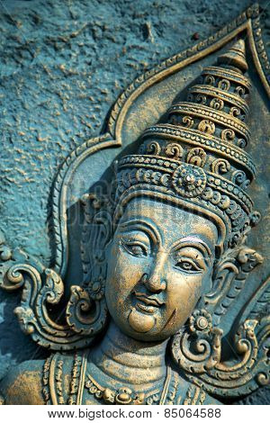 Kho Phangan Bangkok  Incision Gods Of Earth In Green
