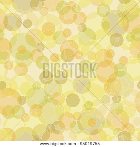 Abstract Geometric Background With Circles.