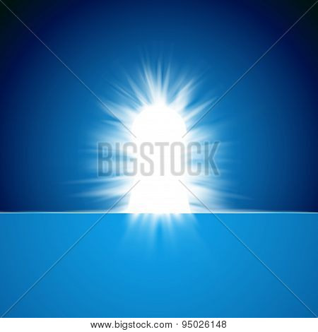 Shiny Secret Keyhole Concept Abstract Background