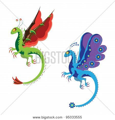 Fantastic dragons.