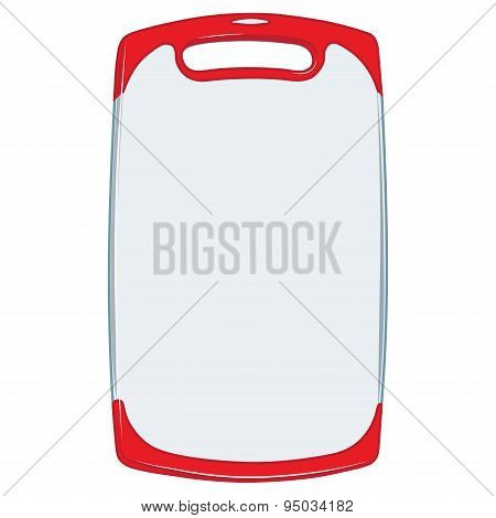 Kitchen cutting board for cutting vegetables and meat