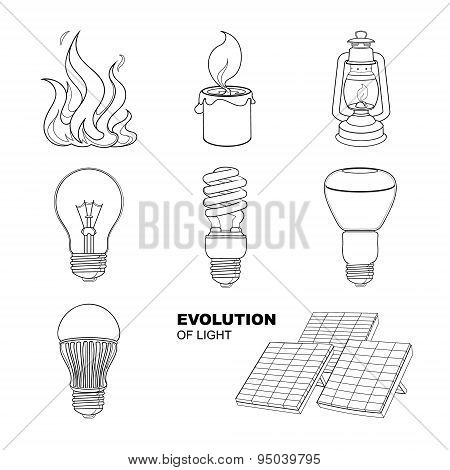 linear drawings set
