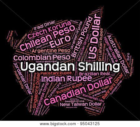 Ugandan Shilling Shows Forex Trading And Banknote