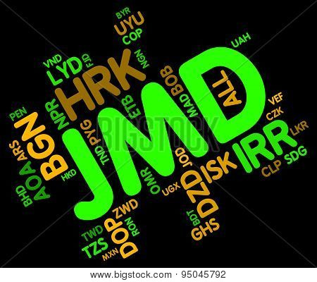 Jmd Currency Means Jamaican Dollars And Exchange