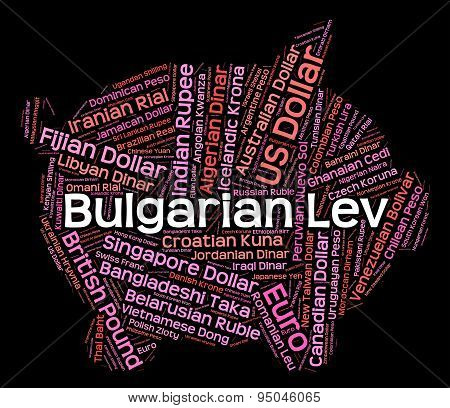 Bulgarian Lev Shows Forex Trading And Banknotes