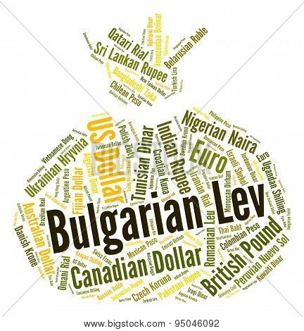 Bulgarian Lev Indicates Foreign Exchange And Coin