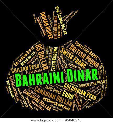 Bahraini Dinar Shows Foreign Exchange And Coin