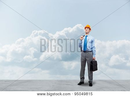 Man engineer