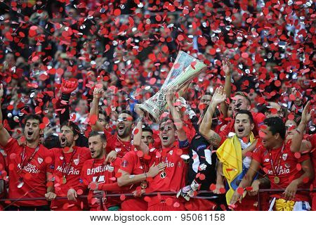Fc Sevilla - The Winner Of Uefa Europa League 2015