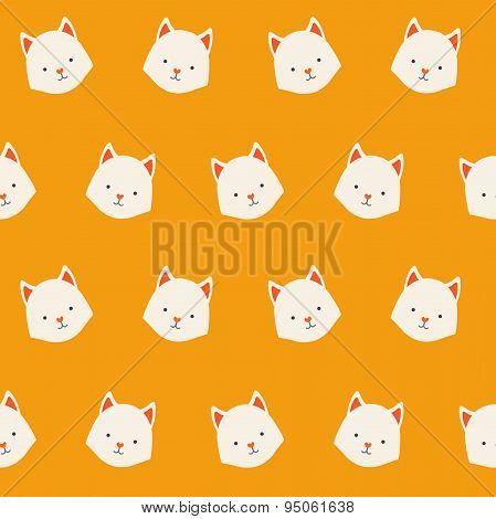 Cute animals vector pattern