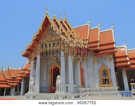 Buddhist temple Bangkok Thailand