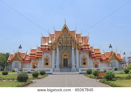 Buddhist temple Bangkok Thailand