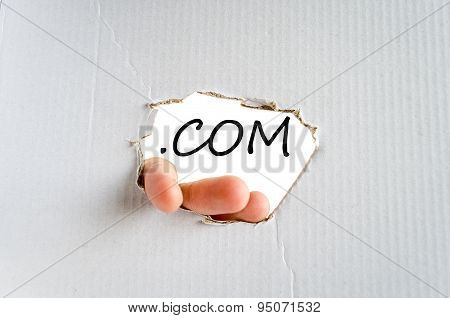 Com Text Concept