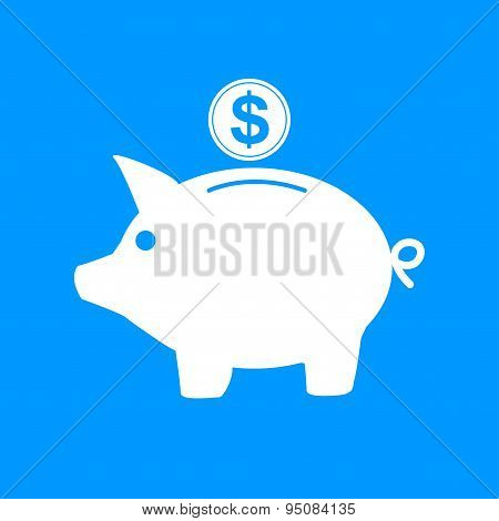 Vector Piggy Bank Icon