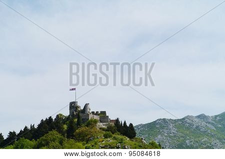 The Croatian Klis castle