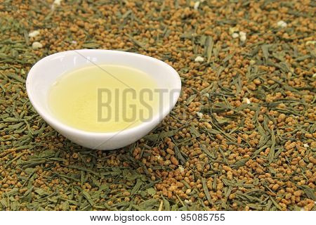 Greentea With Brown Rice