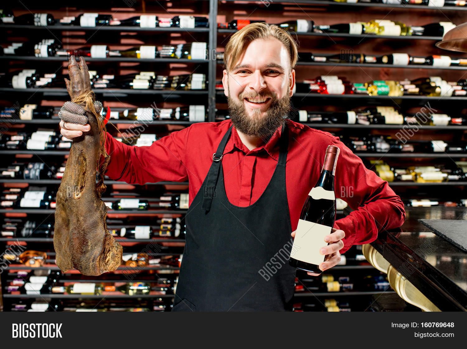 Portrait Seller Wine Image & Photo (Free Trial) Bigstock