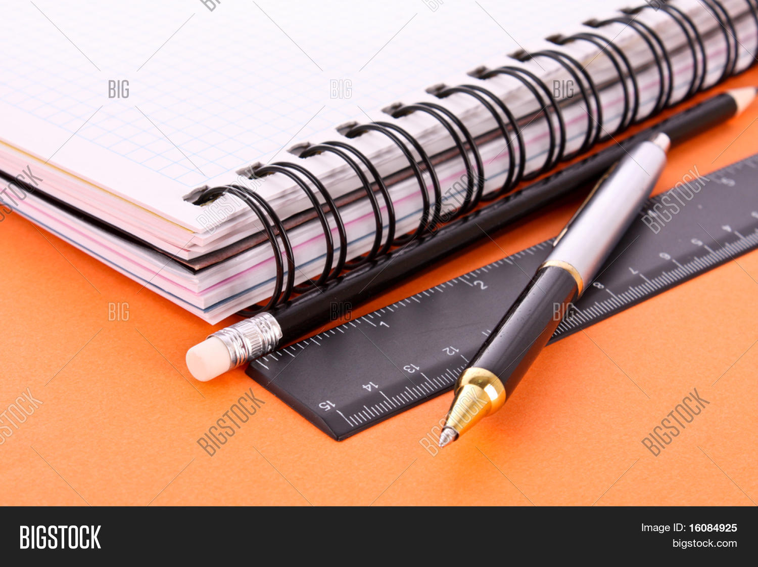 Notepad, Pencil, Ruler Image & Photo (Free Trial) | Bigstock