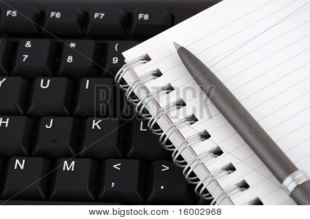 Tastatur og dagbog