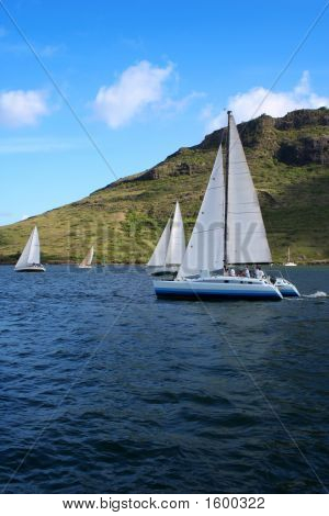 Segelbåt Race 1