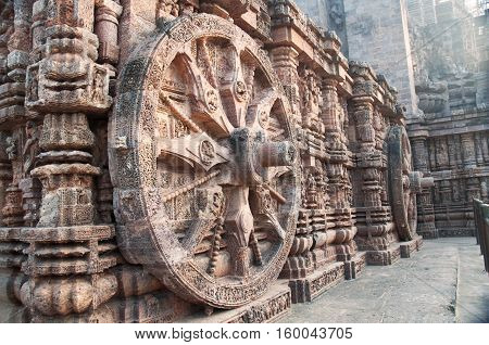 The Konark Sun Temple India near Bengal