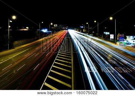 Red Cow, M50 Highway, Long Exposure, Dublin Ireland