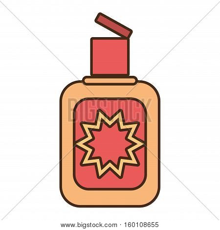cream sun blocker beach icon vector illustration eps 10
