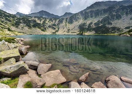 Amazing Landscape of Banderishki Chukar Peak and The Fish Lake, Pirin Mountain, Bulgaria