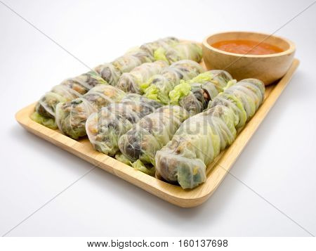 Stuffed Cabbage Rolls.